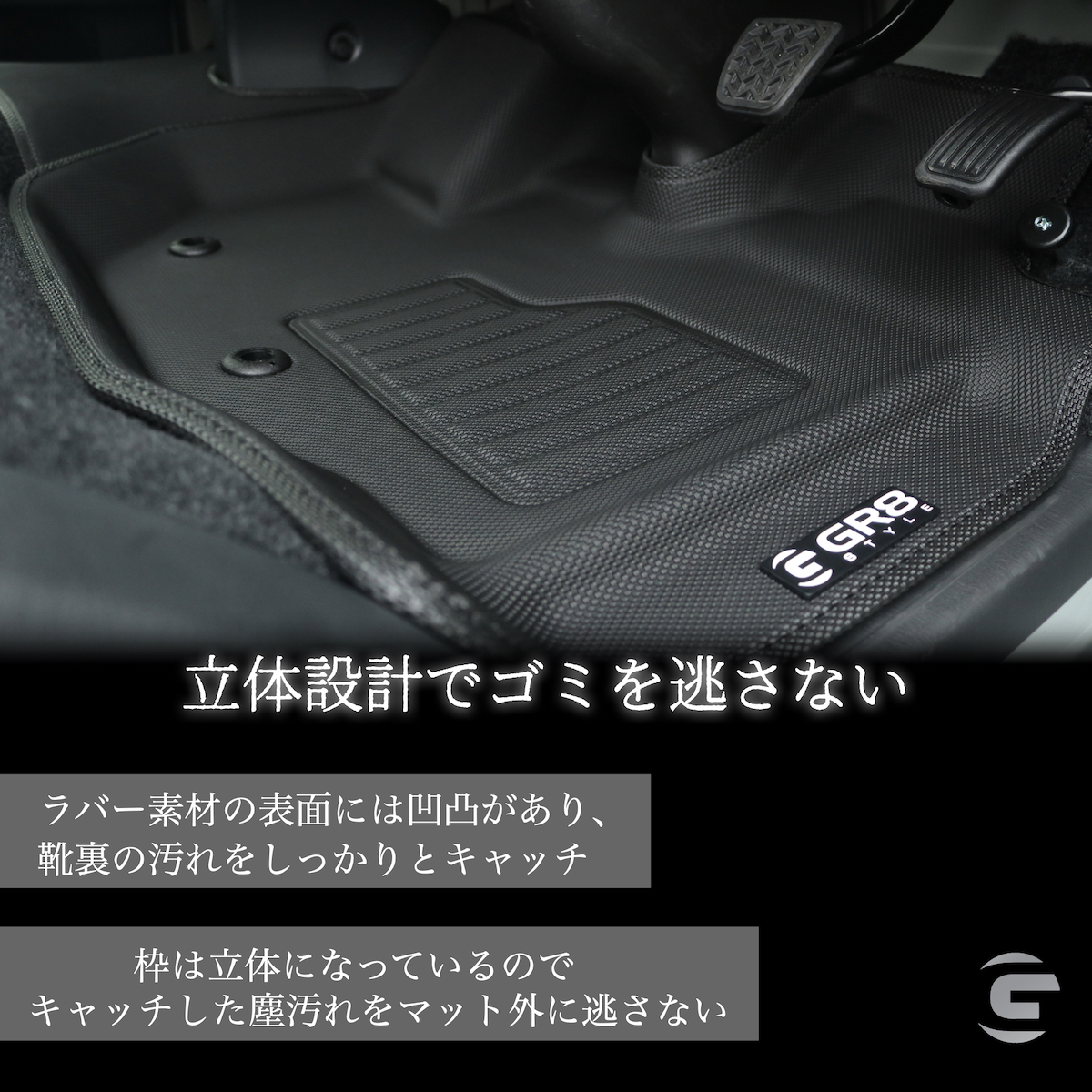 3Dフロアマット（フロント・リアセット）ワイドボディ用 – GR8 STYLE 